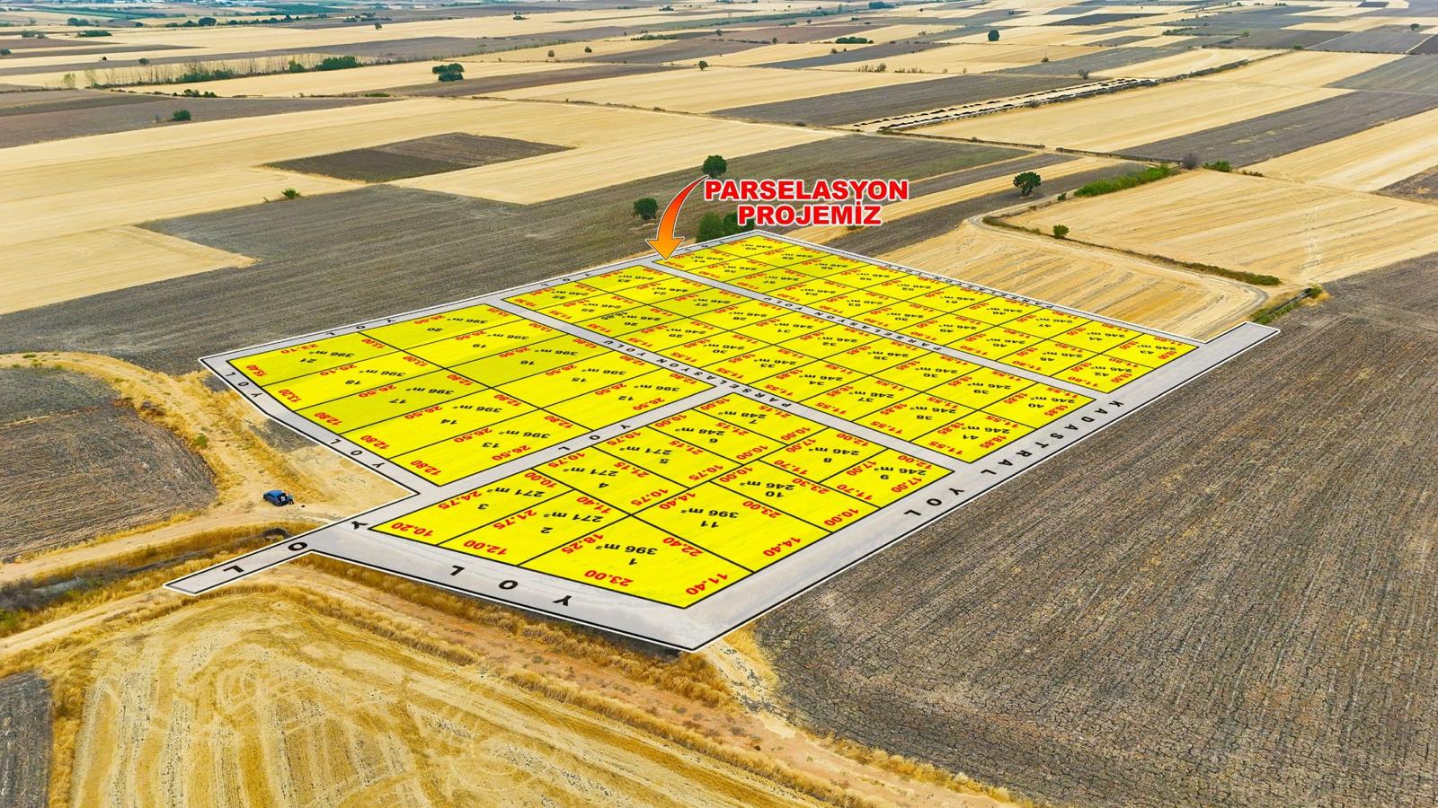 DOĞAYLA İÇ İÇE, YOLA CEPHE DÜZENLİ PARSELLER – KAÇIRILMAYACAK FIRSAT!