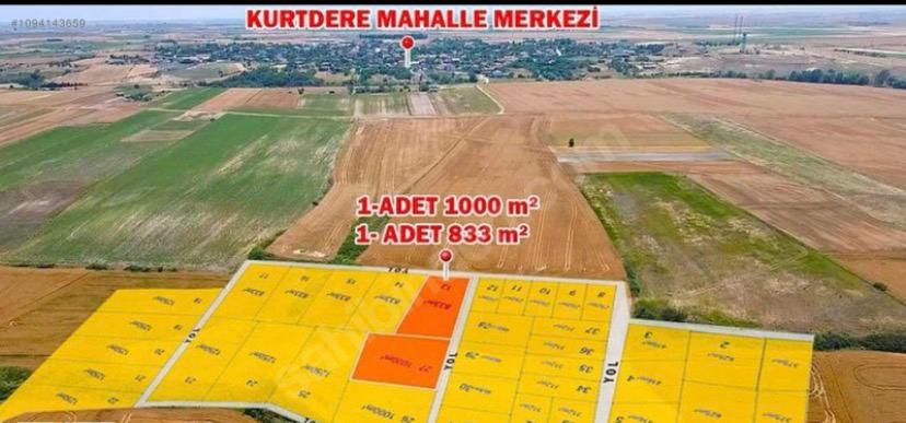 TEKİRDAĞ SARAY KURTDERE 1.250 m² TARLA